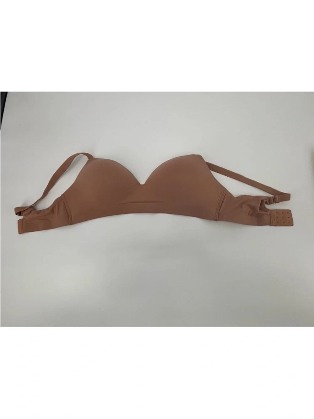 Soma Enbliss Wireless Bra 38C Tan Nude Padded Smooth Comfort‎ 0319